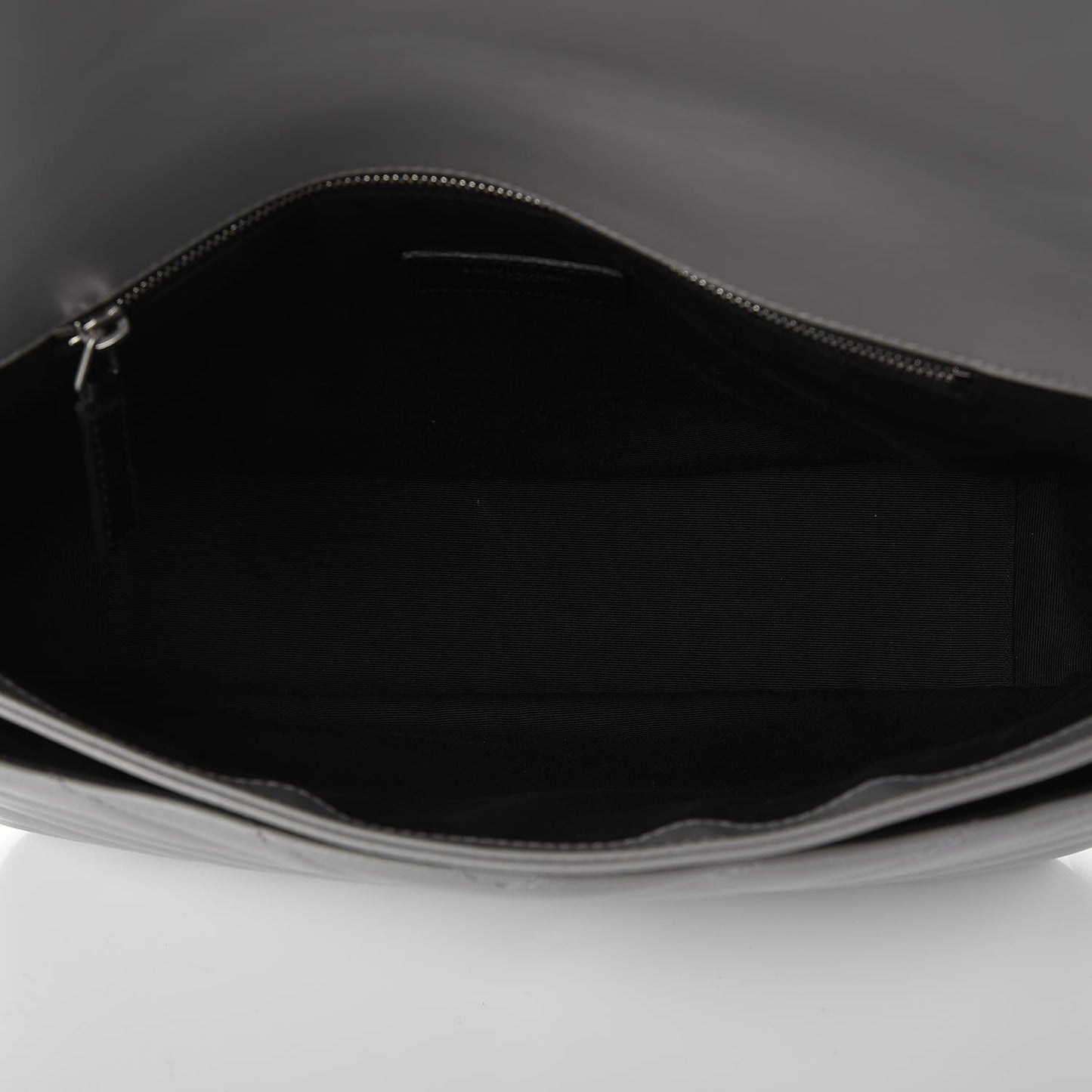 Calfskin Y Quilted Monogram Loulou Shoulder Bag Pearl Grey