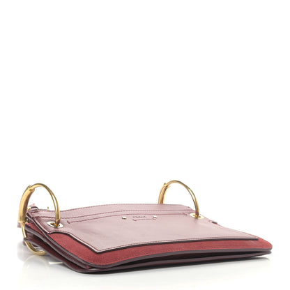 Chloe Calfskin Suede Roy Bag Plum Purple 4 of 11