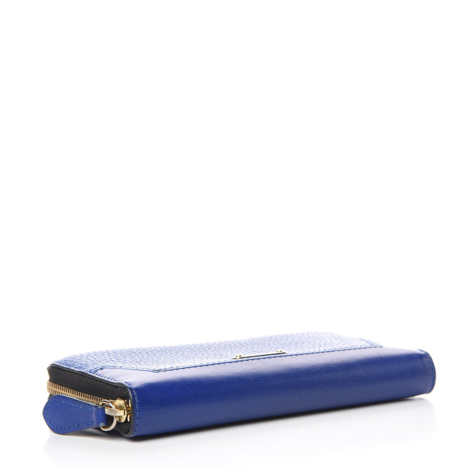 Burberry Calfskin Ziggy Zip Around Wallet Brilliant Blue 4 of 10