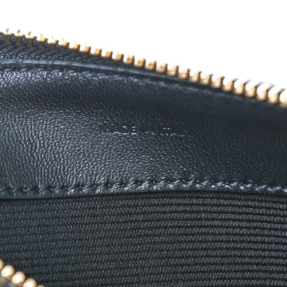 Celine Lambskin Large Trio Crossbody Bag Black 9 of 10