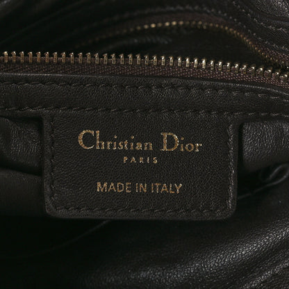 Christian Dior Lambskin Medium Libertine Hobo Brown 6 of 10