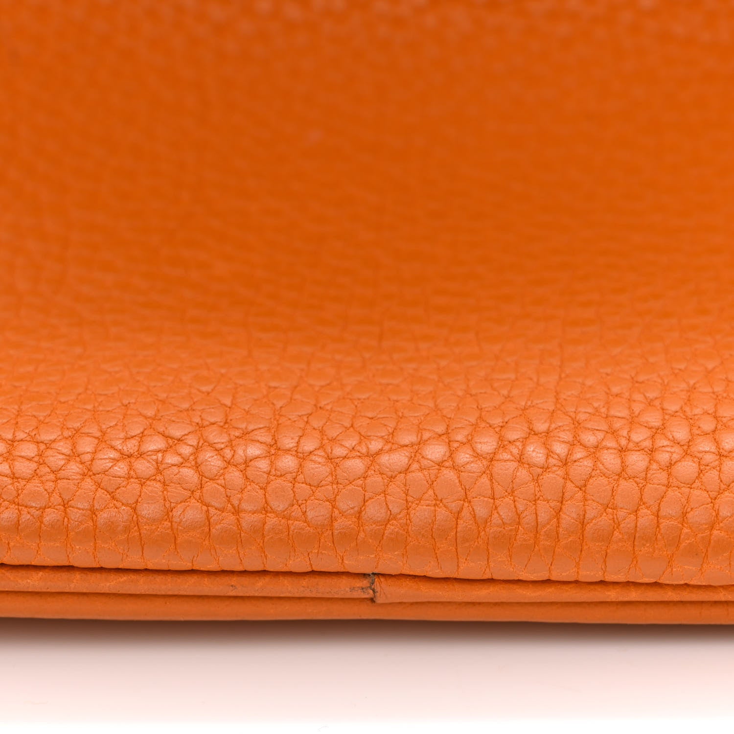 Hermes Taurillon Clemence JPG Birkin 42 Orange 28 of 30