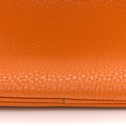 Hermes Taurillon Clemence JPG Birkin 42 Orange 28 of 30