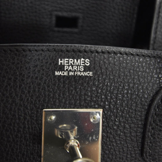 Togo Birkin 30 Black