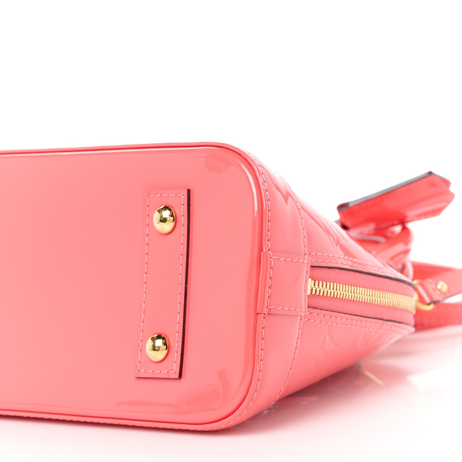 Louis Vuitton Vernis Alma BB Rose Litchi 14 of 15
