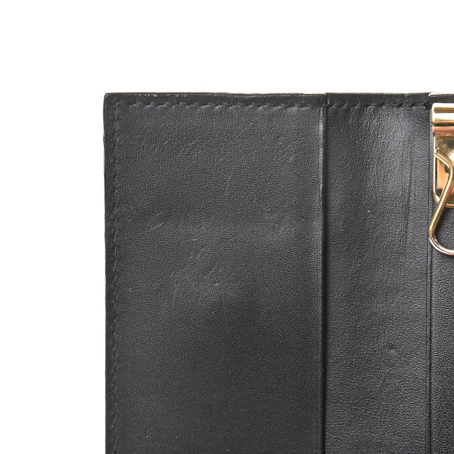 Guccissima Icon Signature 6 Key Holder Case Black