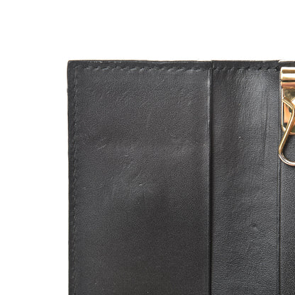 Gucci Guccissima Icon Signature 6 Key Holder Case Black 9 of 11