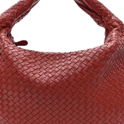 Bottega Veneta Nappa Intrecciato Large Veneta Hobo Brique 7 of 9