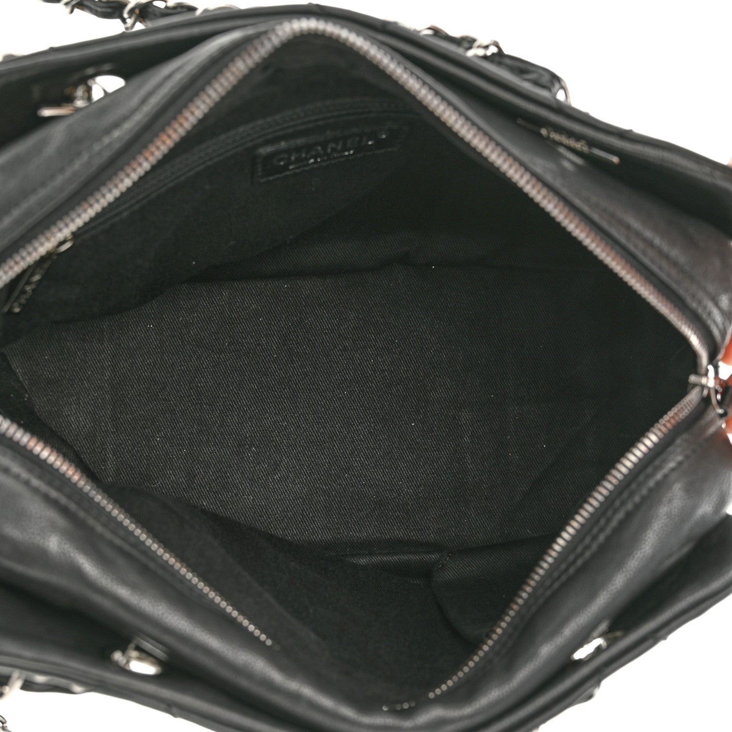 Chanel Calfskin Small Diamond Stitch Tote Black 5 of 10