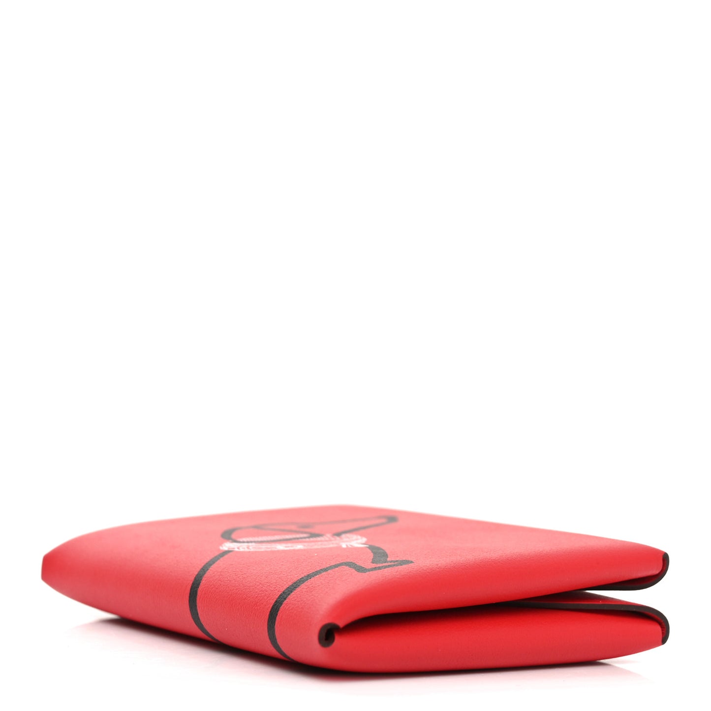 Swift Teckel a Collier Calvi Duo Card Case Rouge De Coeur