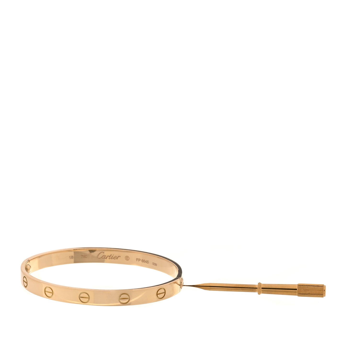 18K Yellow Gold LOVE Bracelet 18
