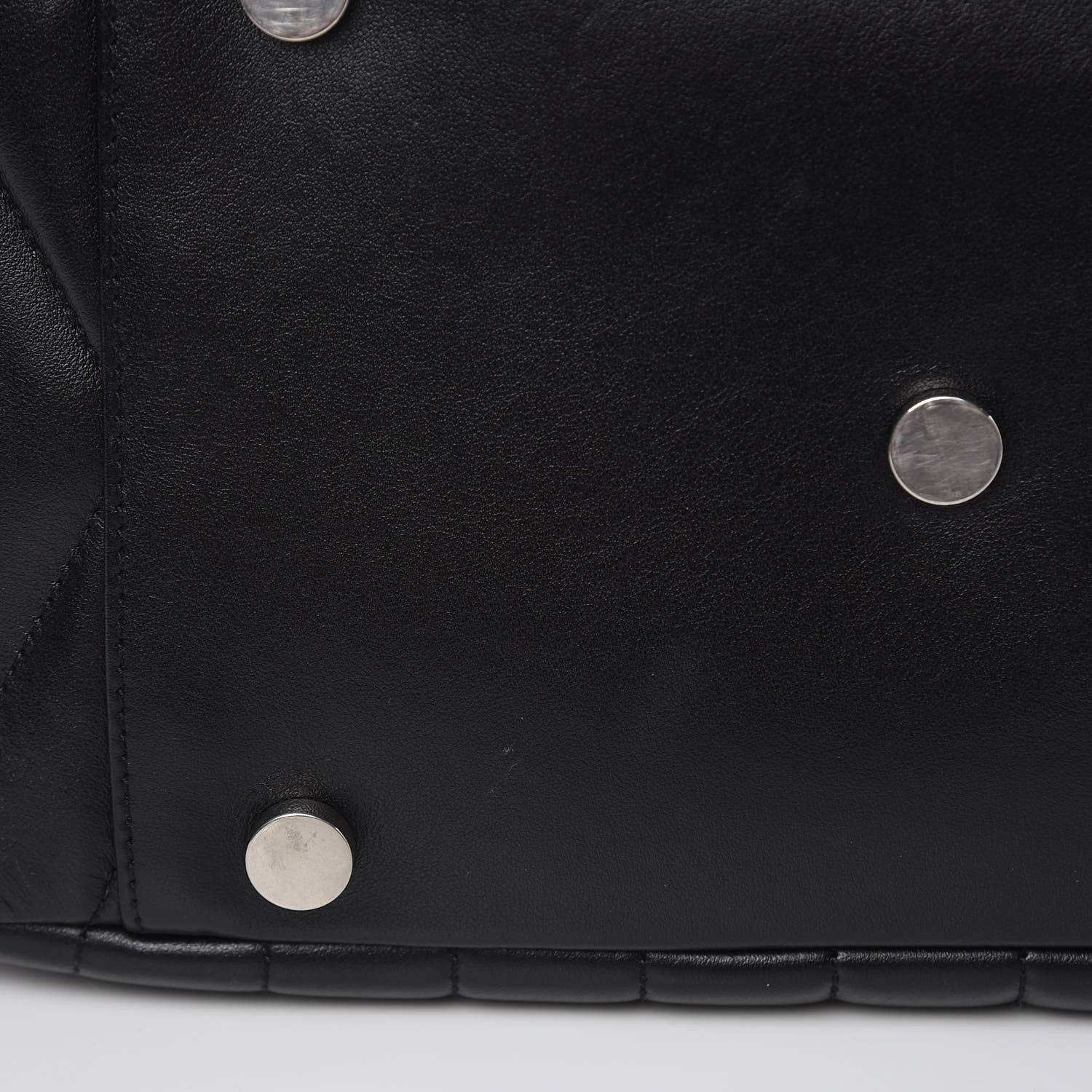 Saint Laurent Calfskin Y Quilted Monogram Medium Loulou Bowling Bag Black 10 of 11