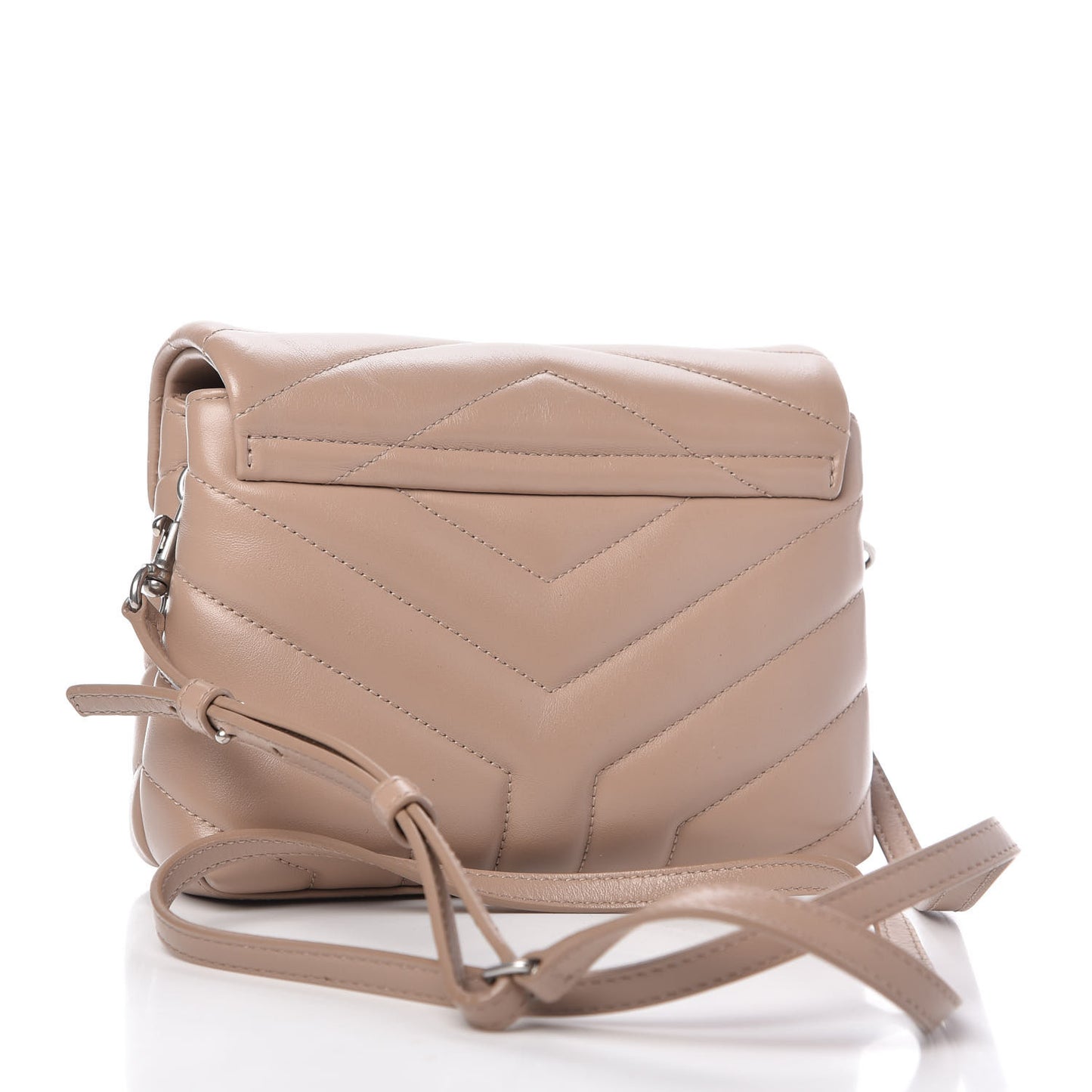 Calfskin Y Quilted Monogram Toy Loulou Crossbody Bag Light Natural
