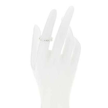 Tiffany Sterling Silver Narrow Infinity Band Ring 53 6.5 2 of 4