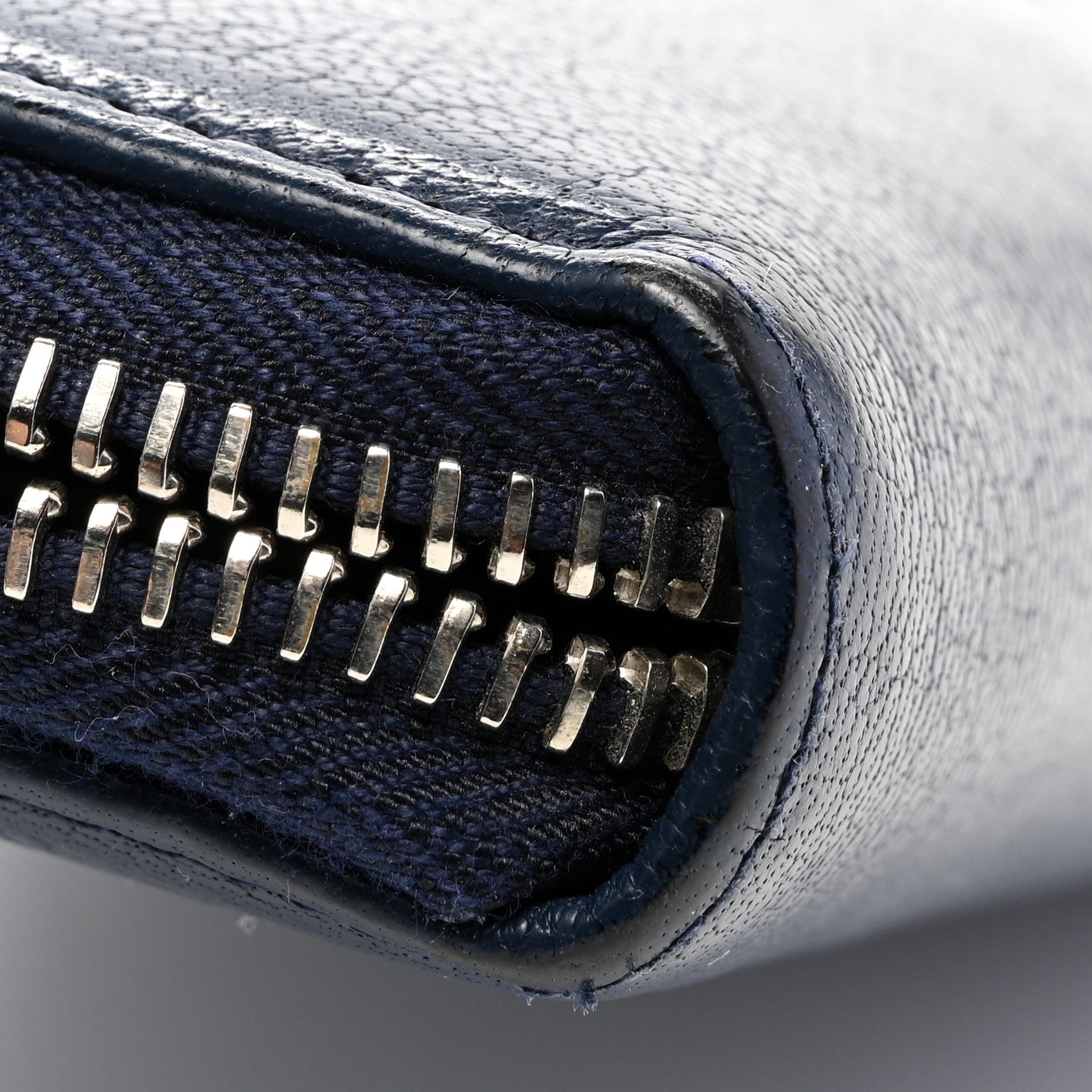 Givenchy Sugar Goatskin Pandora Zip Around Wallet Night Blue 9 of 11