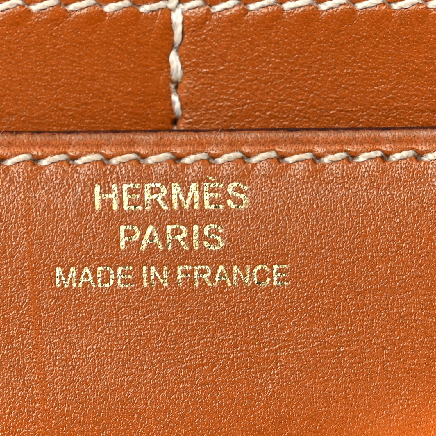 Hermes Tadelakt Constance Short Wallet Gold 6 of 8