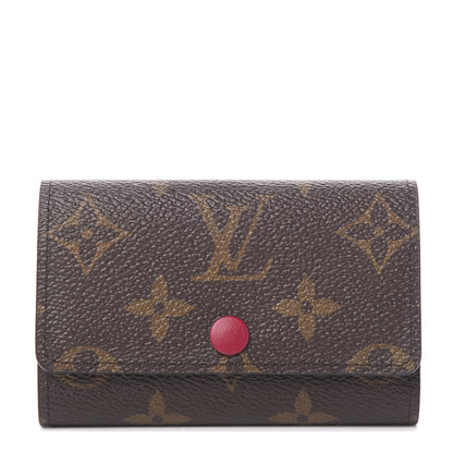 Louis Vuitton Monogram 6 Key Multicles Holder Fuchsia 1 of 6