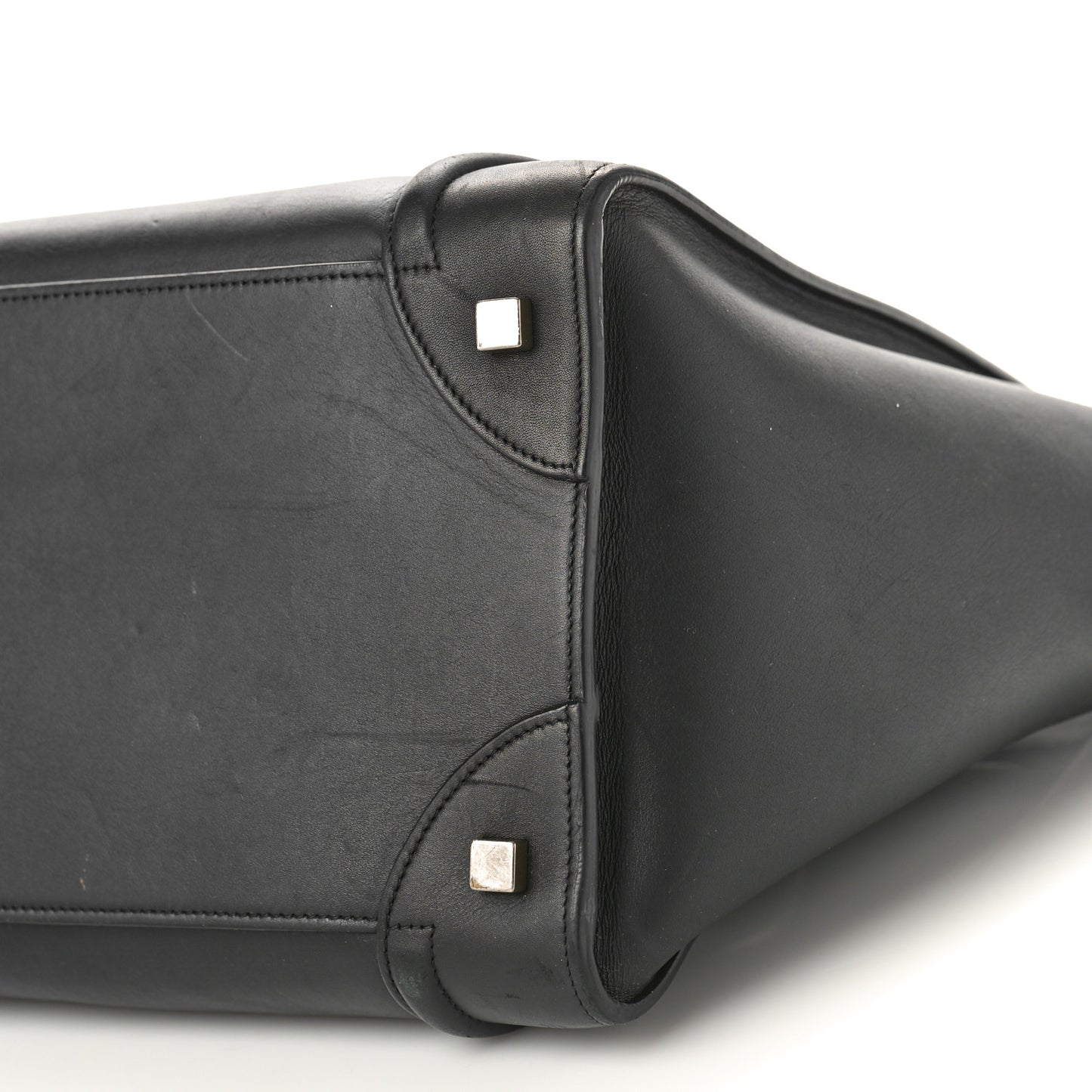 Smooth Calfskin Mini Luggage Black