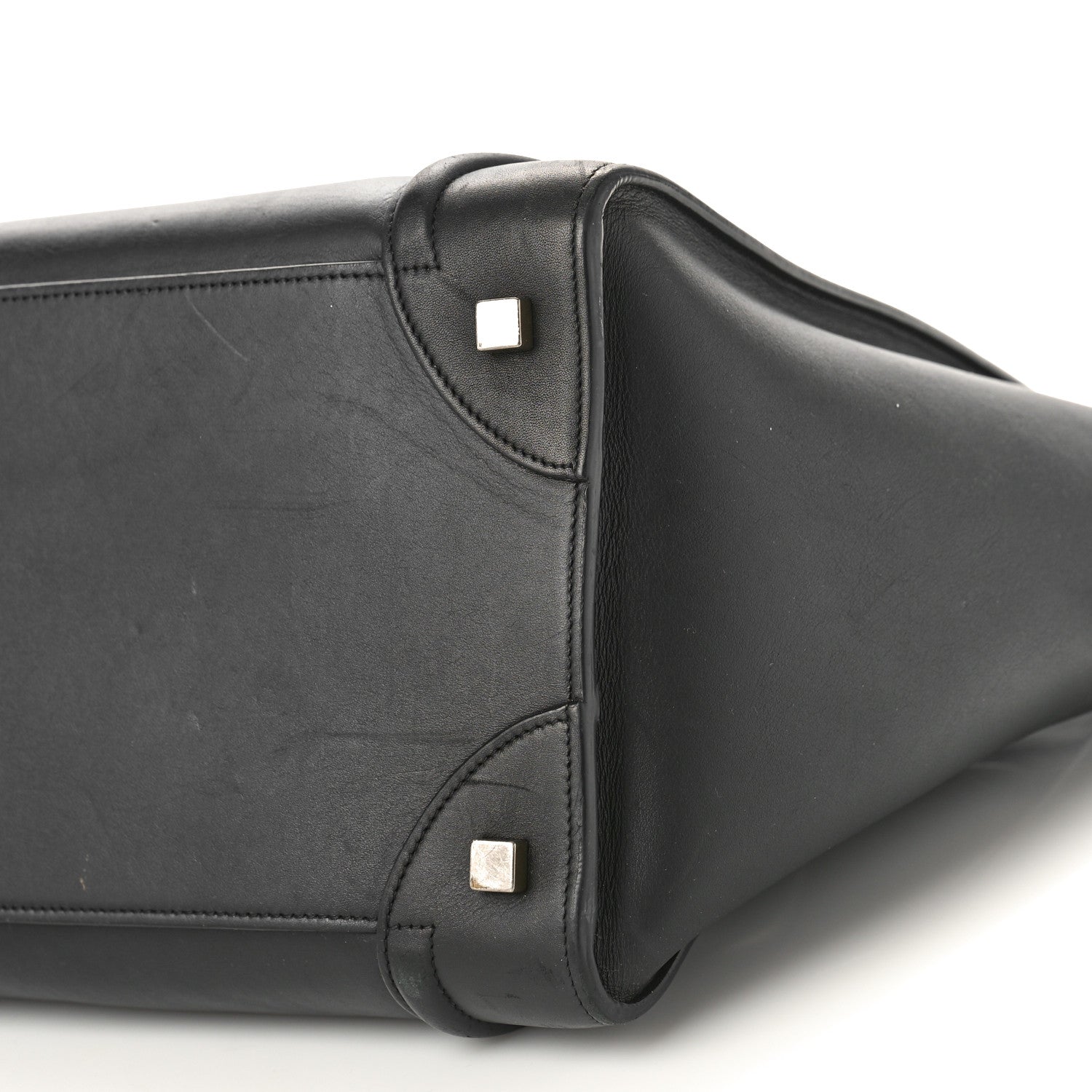 Celine Smooth Calfskin Mini Luggage Black 8 of 15