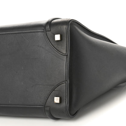 Celine Smooth Calfskin Mini Luggage Black 8 of 15