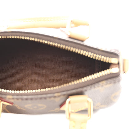 Louis Vuitton Monogram Nano Speedy Bandouliere 5 of 10