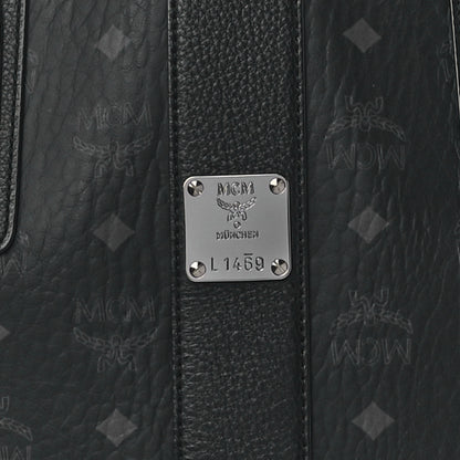 MCM Visetos Medium Liz Reversible Shopper Tote Black 11 of 18