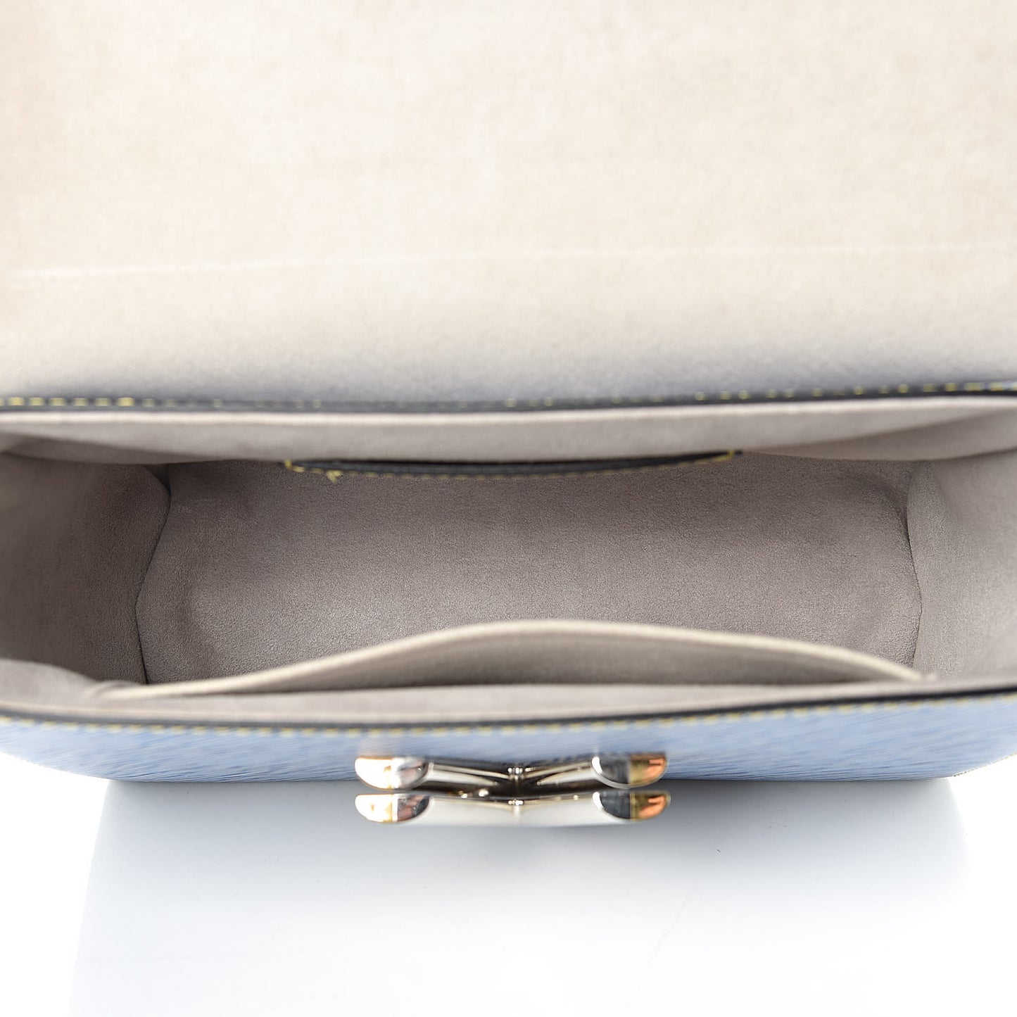 Epi Twist Shoulder Bag MM Denim Light