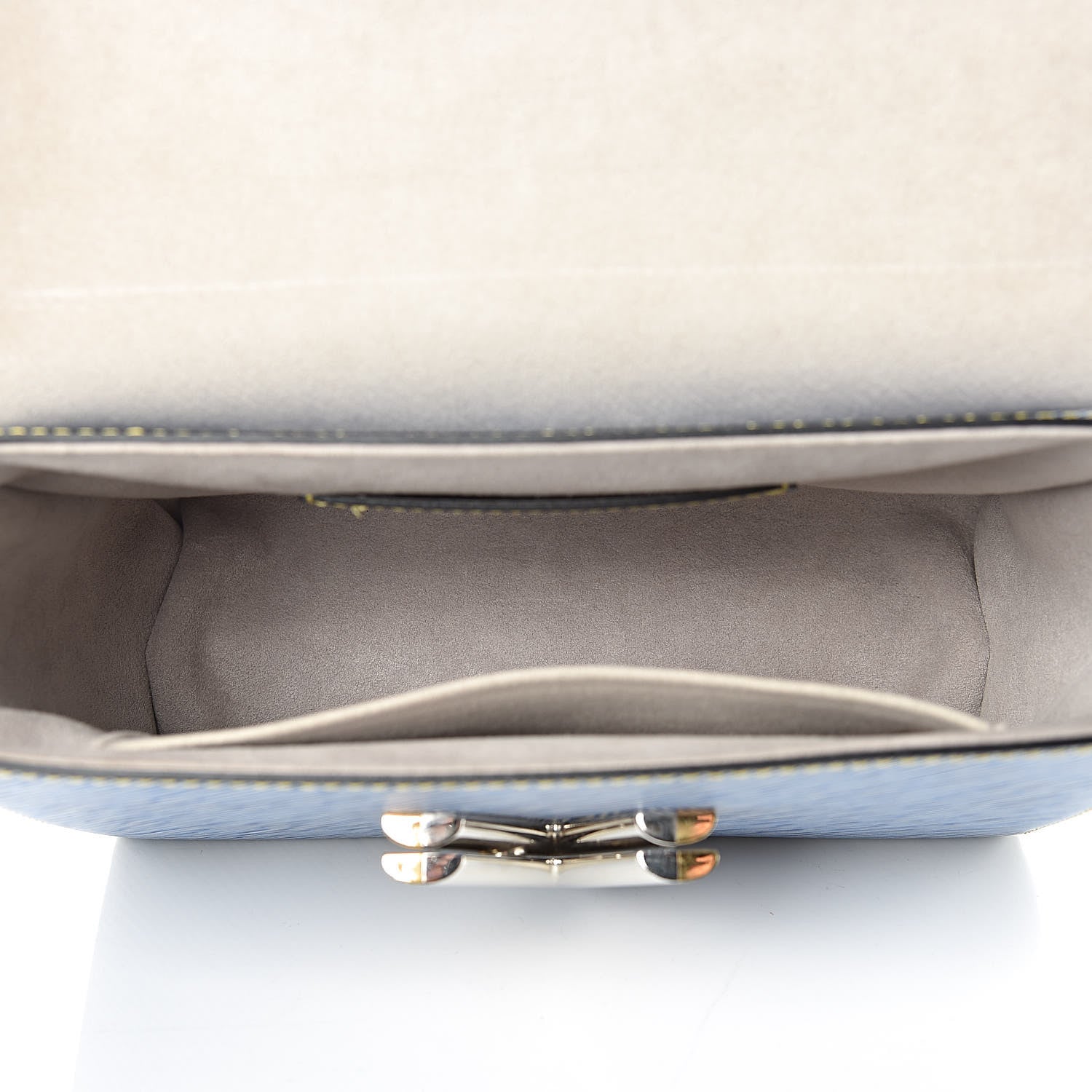 Louis Vuitton Epi Twist Shoulder Bag MM Denim Light 5 of 9