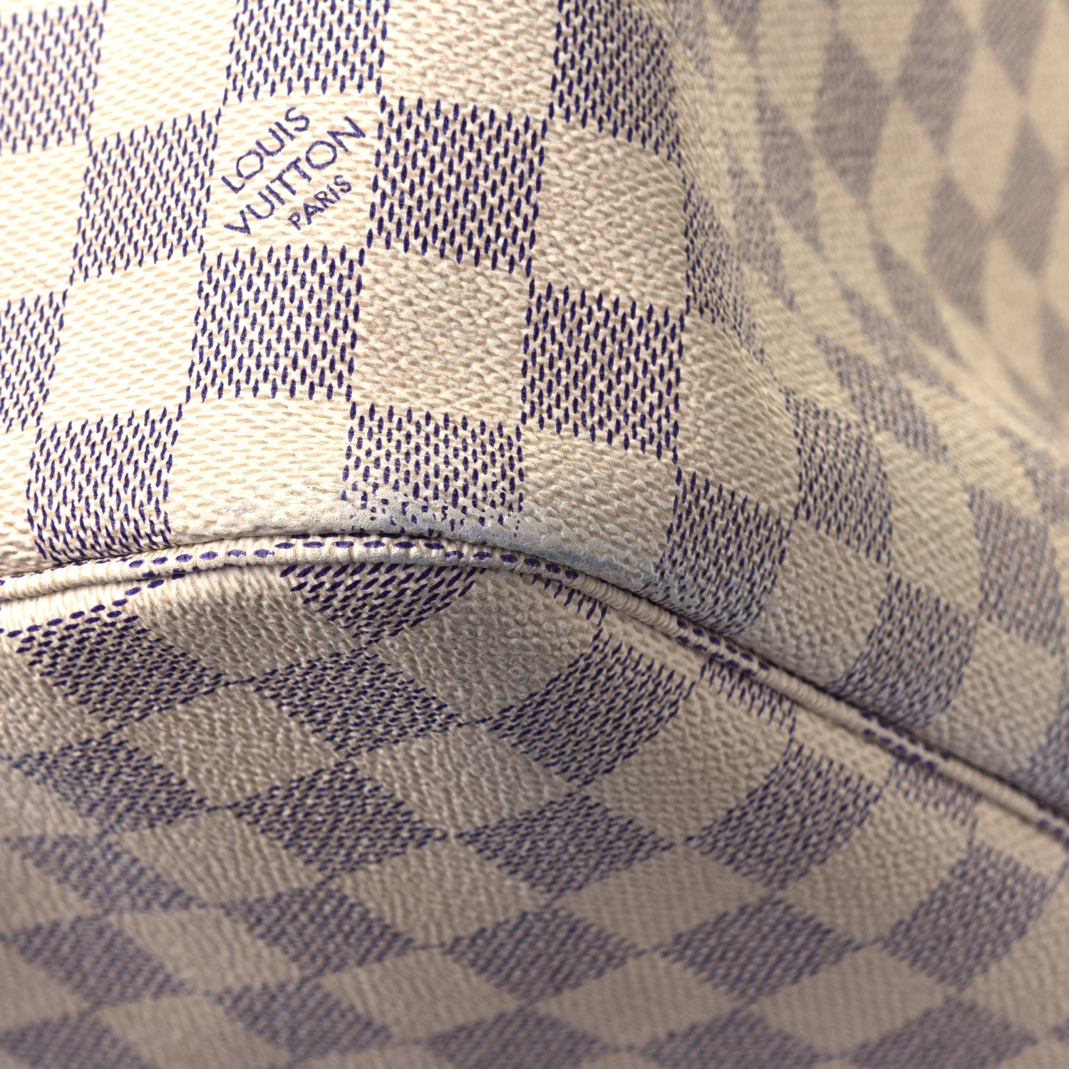 Louis Vuitton Damier Azur Neverfull MM 6 of 6