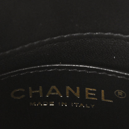 Chanel Calfskin Quilted Small Top Handle Flap Black 7 of 11