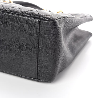 Chanel Caviar Quilted Grand Shopping Tote GST Black 10 of 10