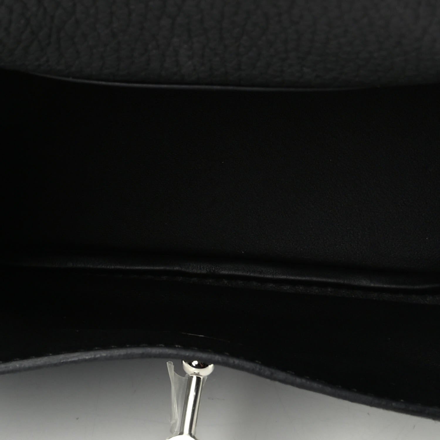 Hermes Taurillon Clemence Mini Lindy 20 Black 4 of 6
