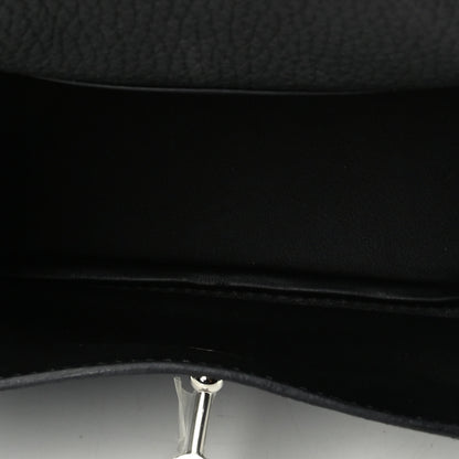 Hermes Taurillon Clemence Mini Lindy 20 Black 4 of 6