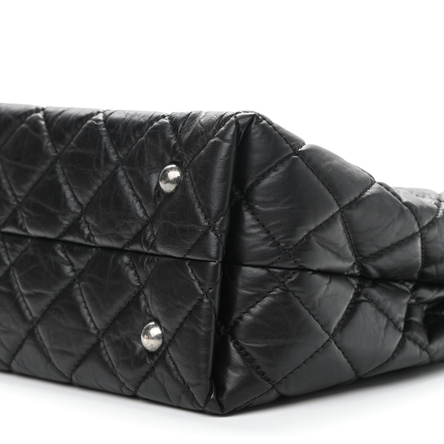 Chanel Aged Calfskin Reissue 2.55 Tote Black 9 of 9