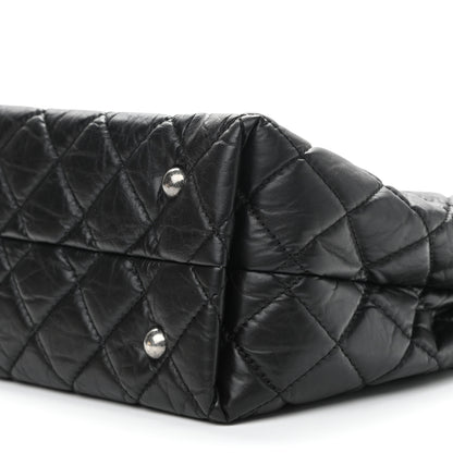 Chanel Aged Calfskin Reissue 2.55 Tote Black 9 of 9