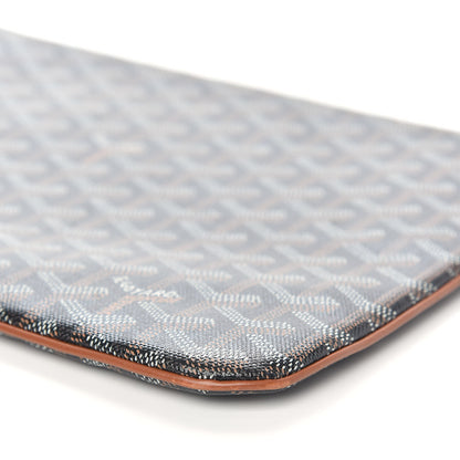 Goyard Goyardine Senat Pochette MM Black Gold 8 of 9