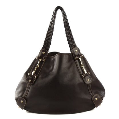 Gucci Calfskin Medium Pelham Shoulder Bag Dark Brown 1 of 7
