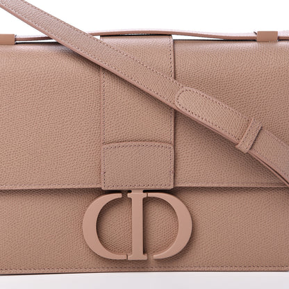 Christian Dior Ultra Matte Grained Calfskin 30 Montaigne Flap Bag Blush 7 of 10