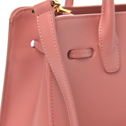 Mansur Gavriel Calfskin Mini Sun Bag Blush 11 of 12