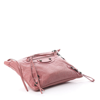 Balenciaga Agneau Classic Hardware Flat Handle Clutch Rose Bonbon 3 of 7