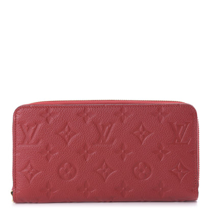 Louis Vuitton Empreinte Zippy Wallet Cherry 1 of 8