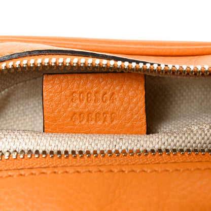 Gucci Pebbled Calfskin Small Soho Disco Bag Curcuma 7 of 10