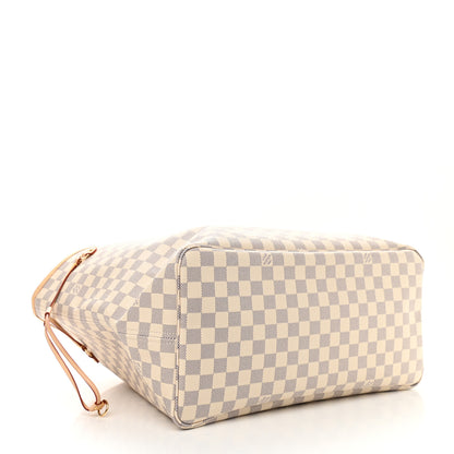 Louis Vuitton Damier Azur Neo Neverfull GM Rose Ballerine 2 of 9