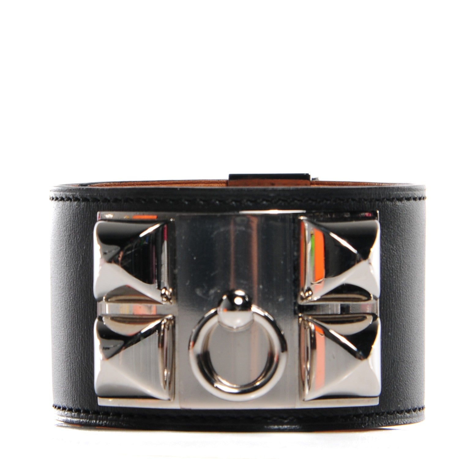 Hermes Chamonix Collier De Chien CDC Bracelet L Black 1 of 8