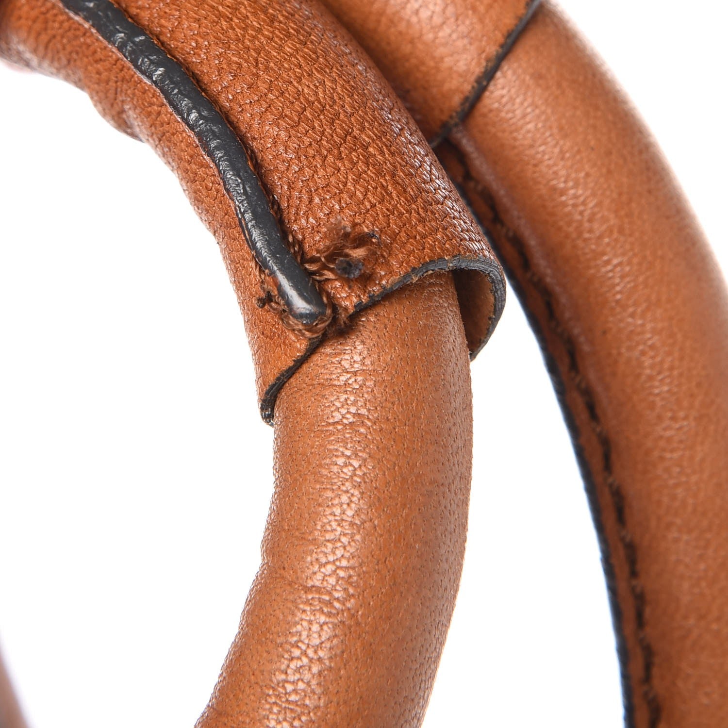 Chloe Patent Paddington Tote Brown 9 of 14