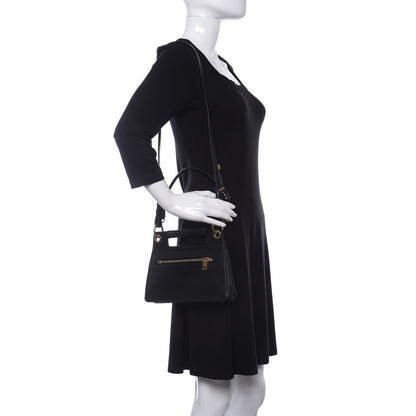 Givenchy Calfskin Small Whip Top Handle Crossbody Black 2 of 9