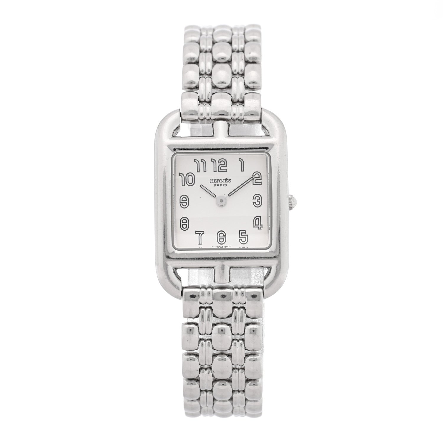 Hermes Stainless Steel 23mm Cape Cod Quartz Watch 1 of 5