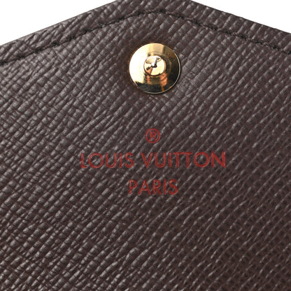 Louis Vuitton Damier Ebene Sarah Wallet NM 5 of 7