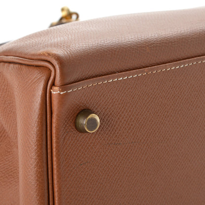 Hermes Courchevel Kelly Retourne 32 Gold 35 of 44