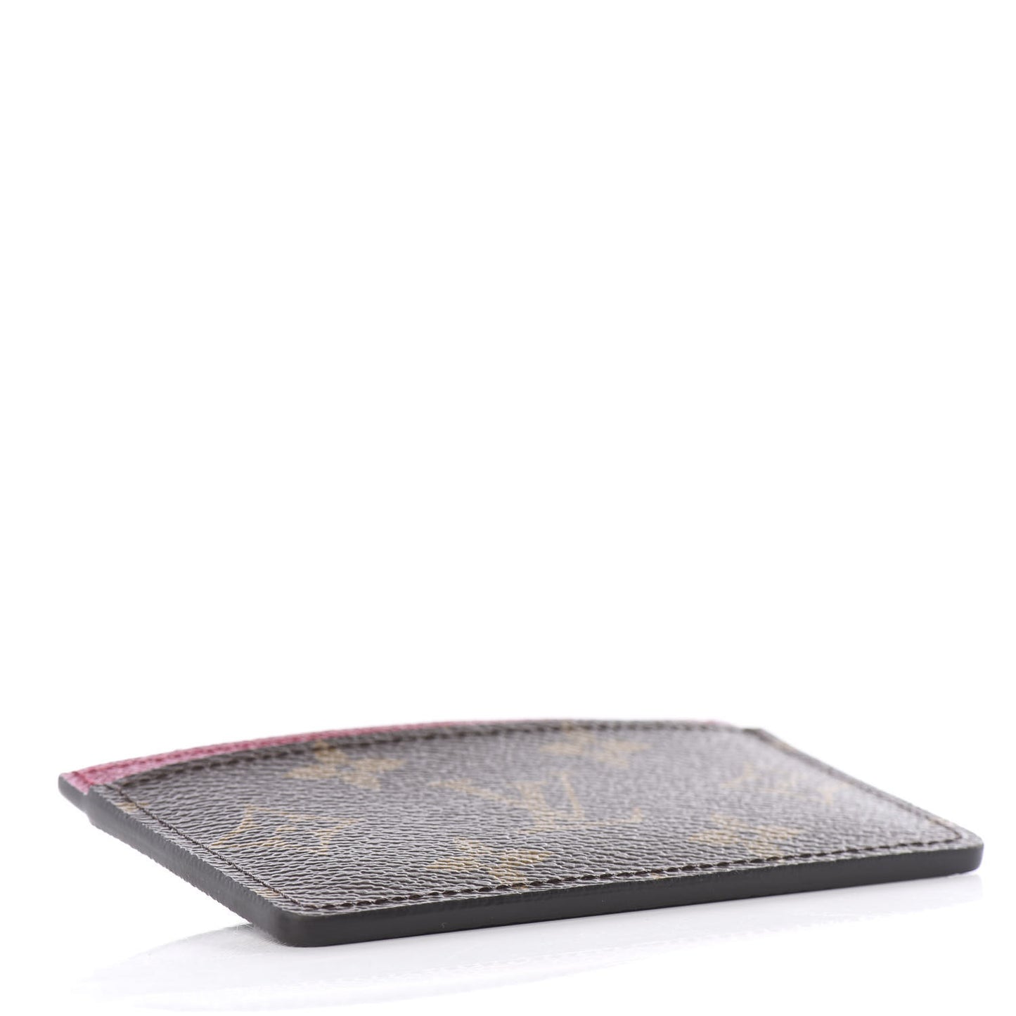 Monogram Card Holder Fuchsia